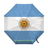 Paraguas plegable con bandera de Bahamas, apertura y cierre automático, compacto, portátil, grande, para lluvia, sol, protección UV, resistente al viento
