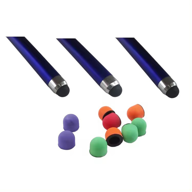 Custom Replacement Conductive Rubber Stylus Silicone Tips Smooth Oil Coating Silicon Pen Tips