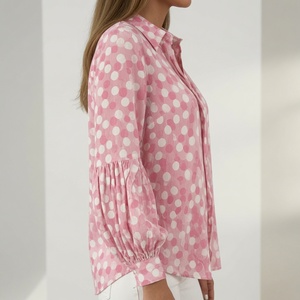 Designer <b>Clothes</b> Shirt Women Vietnam Manufacturer OEM ODM Regular Fit Sustainable Fabric Washable Quick Dry Elegant Look Summer - Product Image 2
