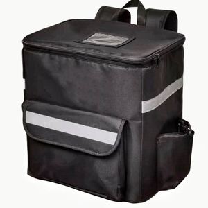 Sac Isotherme de Plage Noir Imperméable pour Pique-nique, Glacière Souple Thermique pour Livraison de Repas, Idéal pour le Camping et les Activités de Plein Air – Meilleure Vente - Product Image 1