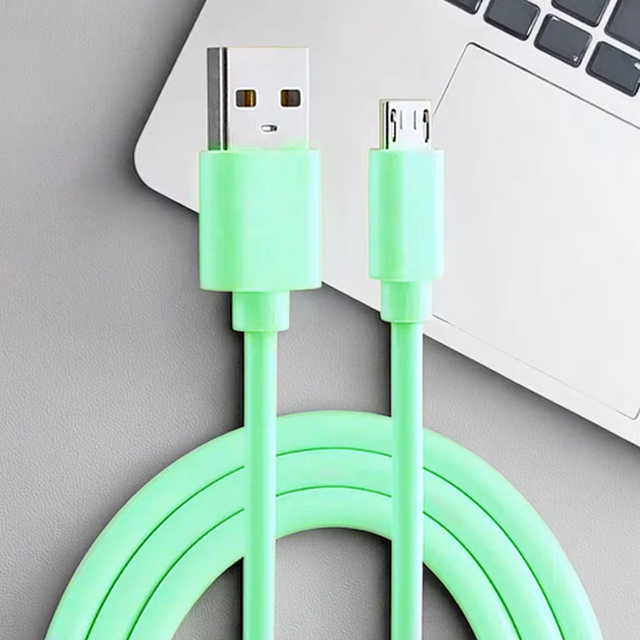 Data Micro-USB Cables Fast Charge Mobile Phone Computer 2.4A Nylon PVC Jacket 1m/1.5m Length