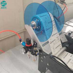 Circle Label Applica tor Kleine automatische Rotations etikett ier maschine für Soft Paper Pop 10 ml 5ml Reagenzglas Glas Ampulle Cane School - Product Image 3