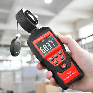 Luxmètre numérique automatique HT620L LUX/FC, mesure de la lumière <span class=keywords><strong>LED</strong></span> avec rotation de 180 degrés avec base de données REL MAX MIN AVG - Product Image 3