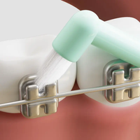 Consommables dentaires nettoyage brosse à dents orthodontique à faisceau unique 4 couleurs nouvelle brosse à dents petite brosse pointue