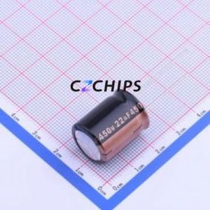 Condensador Electrolítico de Aluminio de Montaje Pasante RXQ220M2WBK-1620, D16xL20mm 22uF 20% 450V 725mA-100kHz - Product Image 1