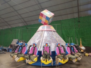 Emocionantes juegos de patio de recreo Máquina eléctrica Paseos de diversión Fantasía y cubo mágico a la venta - Product Image 3