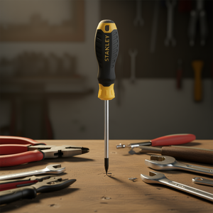 Tournevis Stanley Pozidriv 3 mm 100 mm avec poignée ergonomique - Product Image 3