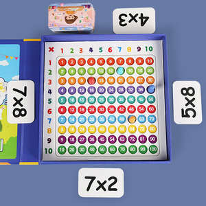 Table <span class=keywords><strong>de</strong></span> <span class=keywords><strong>multiplication</strong></span> Montessori pour enfants pour <span class=keywords><strong>les</strong></span> opérations mathématiques <span class=keywords><strong>jeu</strong></span> éducatif précoce mathématiques aides pédagogiques jouets pour enfants - Product Image 3