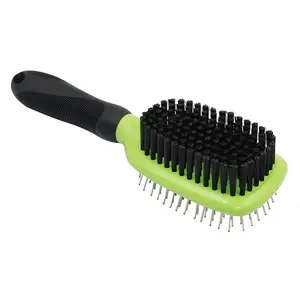 Wholesale Double Sided Pet Dog And Cat Fur Grooming Combo Brush