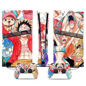 Adesivo Cartoon Anime Cool <span class=keywords><strong>One</strong></span> Luffy Pieces Ninja per Console di Gioco PS5 Slim, Decorazione di Alta Qualità e alla Moda - Product Image 4