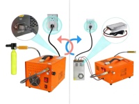 Kompresor Udara PCP 12v 4500Psi 30mpa 300Bar 350w Kompresor Udara Elektrik PCP, Pematian Otomatis
