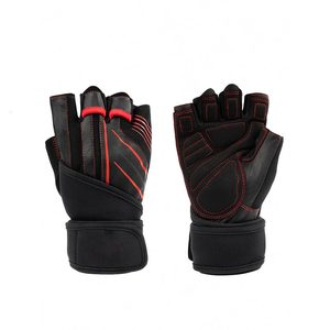 Customized Fitness Weightlifting Gym Gloves For Men & Women Wholesale Price Leather Custom Made Protective Gym Gloves Hand Wear - Product Image 1