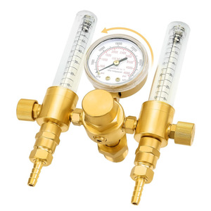 Regulador de Argón Doble para Soldadura MIG/TIG y Medidor de Flujo de Cobre para Antorcha de Soldadura TIG Hecho de Latón - Product Image 2