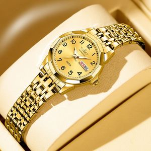 Reloj - Un pequeño reloj de cuarzo con forma de diamante, de nicho, lujoso, exquisito y moderno para damas. - Product Image 2