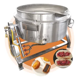 MYONLY Industrial Stainless Steel Large Electric 500l Cook Soup Boil Candy Jam Stirring Sandwich Pot