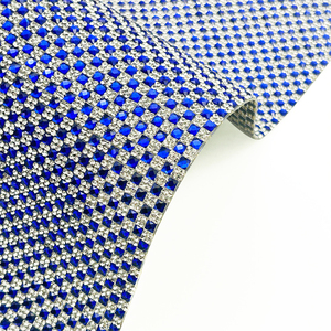 אופנה דבק עצמי גביש גביש גזירה גיליון רנתת 4*4 זכוכית מרובעת רשת תיקון חם - Product Image 6