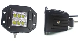 Auto Lighting System 12-24V Square 18W LED High Lumens Fog Light Driving Motorcycle Car Truck Boat Tractor Led Work Light