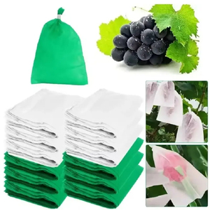 Non-Woven <b>Insect</b> Bird Prevention Bags, Breathable Grape Cover Bags for Garden Farm Plant Fruit Protection - Product Image 1