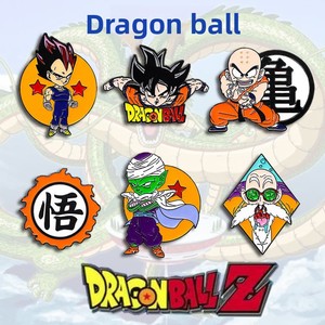 Emblema Metálico Decorativo para Mochila de Dragon Ball, Goku, Vegeta, Tortuga Inmortal, Accesorio de Dibujos Animados de Akira Toriyama, Chapado en Oro - Product Image 4