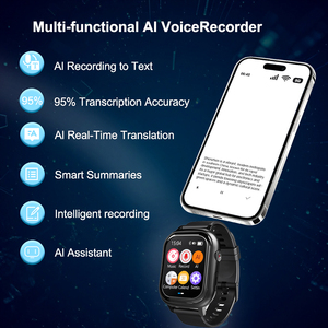 Reloj Inteligente V82A con Grabadora <span class=keywords><strong>de</strong></span> Voz, Traducción en Tiempo Real, Pantalla Táctil, Función <span class=keywords><strong>de</strong></span> Voz a Texto y Resumen, <span class=keywords><strong>Audio</strong></span> WAV, Memoria <span class=keywords><strong>de</strong></span> 64 GB - Product Image 3