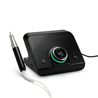 Machine à ongles portable 85W avec moteur brushless puissant 45K, polissage intelligent et protection contre les surcharges, avec pédale.