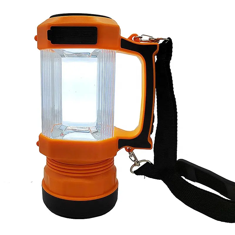 T6 Luz de búsqueda Recargable Camping Linterna Emergencia Portátil 10W Reflector LED para exteriores