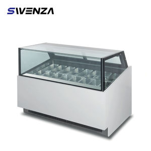 Swenza 아이스크림 디스플레이 냉동고 완전 밀폐형 압축기, 에너지 효율 및 저소음 - Product Image 1