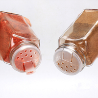 Bouteilles moulin à sel et poivre en verre, hermétiques, pour emballage et stockage