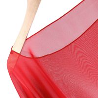 여성용 세련된 쉬폰 후드 숄 후드 망토 확장 숄 여성용 자외선 차단제 및 팔 덮개