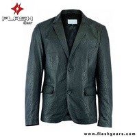 Blouson aviateur en cuir de python sur mesure pour homme avec motif peau de serpent, réversible, séchage rapide et caractéristiques écologiques
