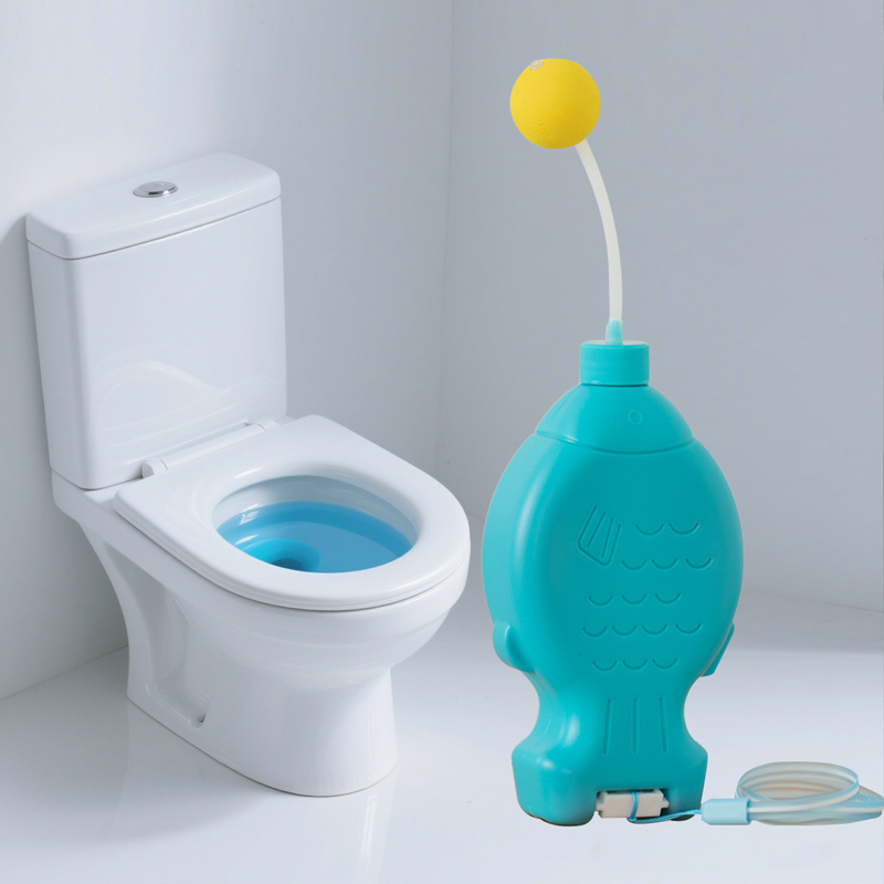 Factory Wholesale OEM Blue Fish Toilet