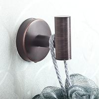 Crochets muraux robustes pour serviettes, peignoirs, vêtements, éponges, pour salle de bain, porte, armoire et placard
