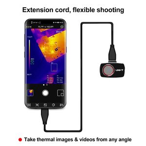 Cámara Termográfica UNI-T UTi260M para Teléfono, Detección de Fallos en Circuitos, Prueba de Calefacción por Suelo Radiante - Product Image 6