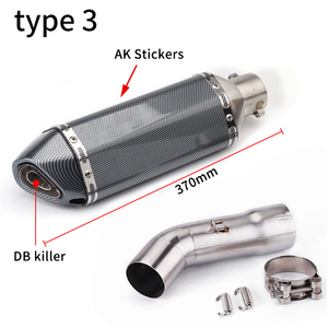 Système d'échappement pour moto Yamaha FZ8 FZ8N <span class=keywords><strong>FZ8S</strong></span> S YZF-FZ8 FZ800 Fazer, échappement moto, système d'échappement, tuyau intermédiaire à glissière, course modifiée - Product Image 3