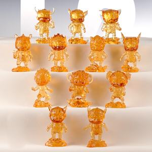 รางวัลคริสตัลเคลือบเงาแบบกำหนดเอง รูปแบบนักรบปกป้องสิบสองนักษัตรจีน - Product Image 5