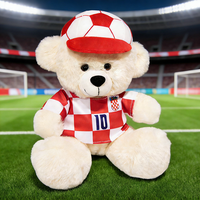 Uyeah OEM Peluche Ours en Peluche Personnalisée avec Broderie, Jouet en Peluche Doux, Cadeau