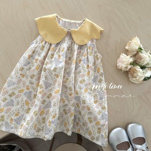 Child Star Circle Girls Floral Dress Sleeveless Breathable Summer Style Mori Girl Pastoral Design - Product Image 3