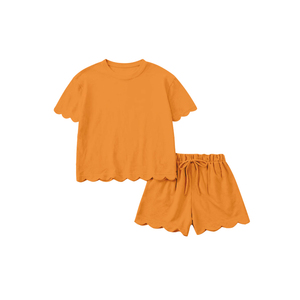 GSSO3207 Conjunto Deportivo de Algodón para Mujer Adulta, Diseño Personalizado en Verde Césped, Estampado Sólido, Venta al por Mayor - Product Image 4