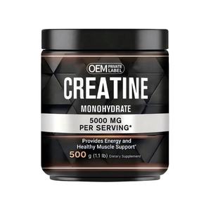 500g High Quality <b>Creatine</b> <b>Monohydrate</b> Powder Pure Tasteless <b>Creatine</b> Powder Elderberry Vitamin for Muscle Mass Strength Support - Product Image 1
