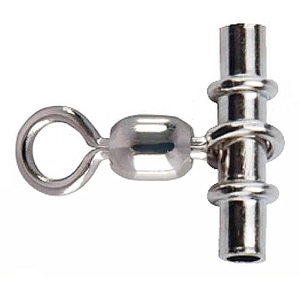 Grúa giratoria <span class=keywords><strong>de</strong></span> línea doble <span class=keywords><strong>de</strong></span> 3 vías para <span class=keywords><strong>pesca</strong></span> en agua salada, color negro, níquel y cobre - Product Image 1