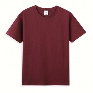 Design Oversized Plain 200gsm Cotton Boxy Fit T Shirt for Men Daily Wear Summer Streetwear Loose Heavyweight Tee - Product Image 4