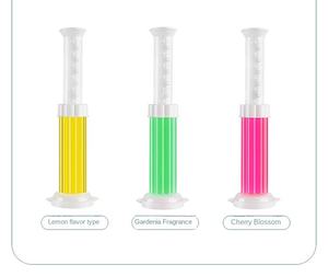 Gel para Inodoro con Aroma, 6 Tipos de Aromas, Gel Limpiador de Inodoros de Larga Duración con Forma de Flores, Ambientador para Baño, Mantiene la Fragancia Fresca - Product Image 4