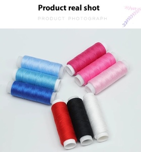 40/2 High Tenacity DIY <strong>Sewing</strong> Machine Thread 100% Polyester 40s/2 Dyed Pattern <strong>Sewing</strong> <strong>Material</strong> - Product Image 4