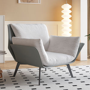 Italian Minimalist Modern Lightweight Armchair Durable Eco-Friendly Living Room <strong>Chairs</strong> <strong>for</strong> <strong>Small</strong> Apartment - Product Image 2