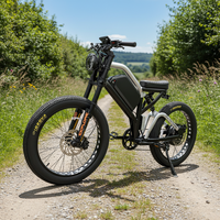 Fabricant OEM fiable, vélo électrique puissant longue portée 72v 3000w pour adultes, adapté aux terrains montagneux
