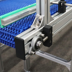 Lang Le nhà máy dây chuyền lắp ráp dây chuyền băng tải V hình đảo ngược inflexion nghiêng đùn nhôm băng tải thực phẩm - Product Image 3