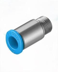 Conector de acero inoxidable de la <span class=keywords><strong>serie</strong></span> QSM, accesorio de empuje, maquinaria de ajuste de empuje de Metal industrial, tamaños usados, 153321, - Product Image 2