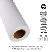 Autocollant en PP mat non imperméable 120 g/m² pour impression numérique intérieure
