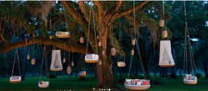 Hot New Outdoor Garden Hanging Nest Wing Bed Diseño redondo de ratán para hoteles Patios Villas Parques - Product Image 4