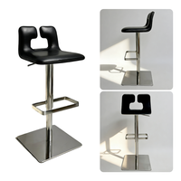 Tabourets de bar d'extérieur, chaises hautes pour table de bar, tabourets de bar industriels, chaises hautes pour comptoir, tabourets de bar hauts